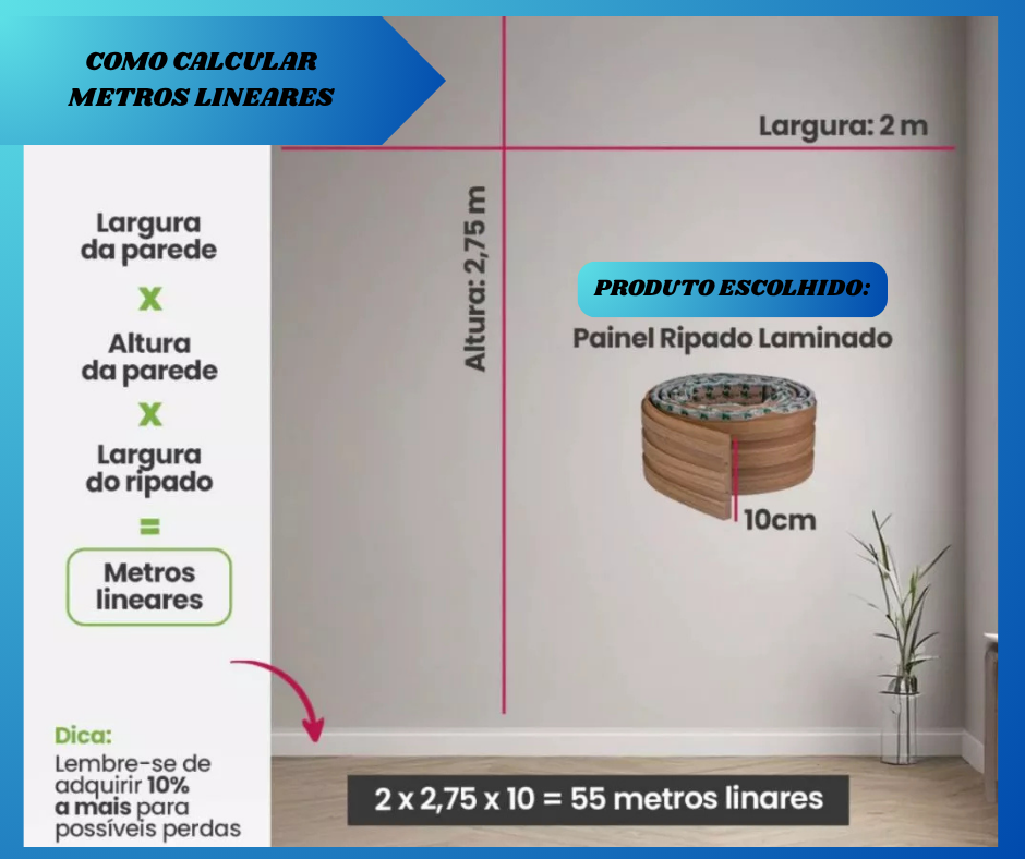 Painel Ripado Laminado de EVA Autocolante Auréon - Sofisticação e Conforto em Cada Detalhe
