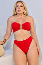 Leve 3 Pague 1 - Trijunto Top Tomara Que Caia Calcinha E Saida Suplex