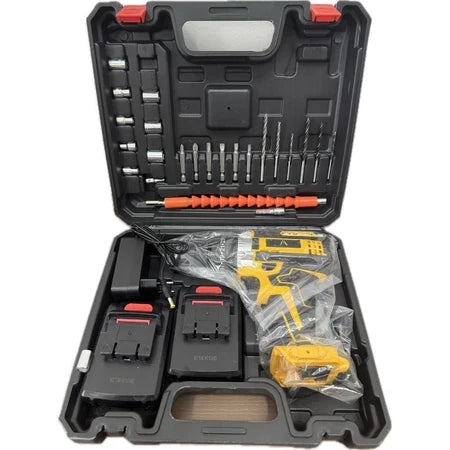 Parafusadeira e Furadeira Sem Fio 48v + 2 Baterias (brinde)