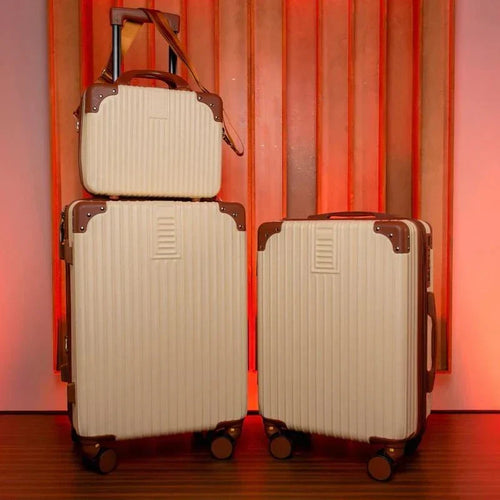 2 Malas Bordo Viagem + Frasqueira | Cadeado Numérico | Padrão ANAC | Rodinhas 360° |